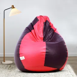 XXXL Purple and Pink Filled with Beans Teardrop Bean Bag With Bean Filling-image-60