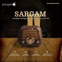 Penguin Sargam 20 W Bluetooth Speaker image 3