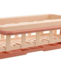 Plastic Basket Organizer For Kitchen, Countertops | Cabinets, Bathrooms Plastic Wall Shelf-image-20