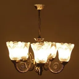 Decorative Diwali Festival Flush Mount Ceiling 8827_5/Light Antique Home Hall & Villa Jhumar Chandelier Ceiling Lamp-image-53