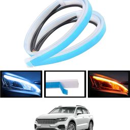 Waterproof New Design Universal Audi Strip Yellow & White Light For Car-274 Car Fancy Lights-image-95