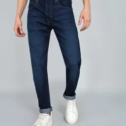 512 Men Tapered Fit Mid Rise Blue Jeans-image-28