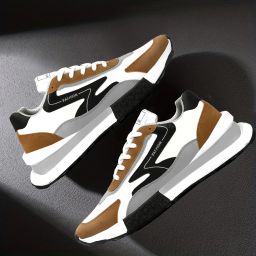 Casual Sneakers Colour Blocked Shoes For Boys And Men Sneakers For Men-picture-24
