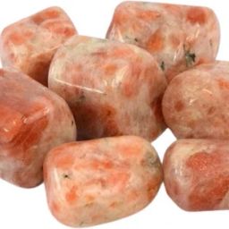 SUNSTONE-TUMBLE-50GRAM Regular Round Crystal Stone-picture-2