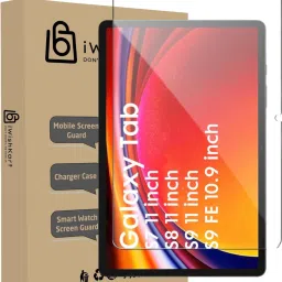 iWishKart Edge To Edge Tempered Glass for Samsung Galaxy Tab S9 FE 10.9 Inch, Military grade Edge to Edge Premium gorilla temper / tg black glass screenguard with Self Installation Guide - Wet & Dry wipes, Dust Absorber [With Warranty] tab / tablet ka gilas cover, Samsung Galaxy Tab S9 FE/Tab S9 / S8 / S7 10.9 Inch-image-71