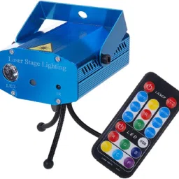 LASER REMOTE CONTROL LED STAGE LIGHTING PROJECTOR FOR DISCO XMAS PARTY-a4 Shower Laser Light-3