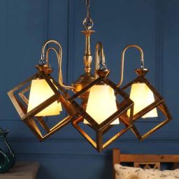 decorativeray Black PVC & Glass Shaded Chandelier-picture-8