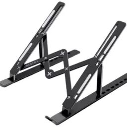 BRICKHEAD BLACK LAPTOP STAND Aluminum Alloy Adjustable, Portable, Foldable, Ergonomic, Tablet Laptop Stand_01 Laptop Stand-image-83