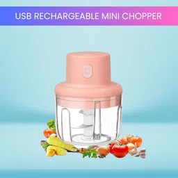 roar Mini Rechargeable Chopper, Electric Chopper for Onion, Garlic and VegetableB488 Electric Vegetable & Fruit Chopper-picture-11