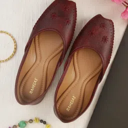 Ethnic Juti for Women, Comfortable Belly for Women | Traditional Womens Footwear Bellies For Women-image-67