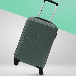 Small Cabin Suitcase (55 cm) 4 Wheels - Cairo - Green-image-39