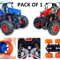 Traders Push&Go Mini Tractor/Monster Truck 4x4-46
