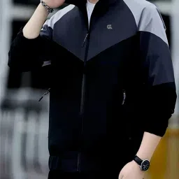 Men Colorblock Casual Jacket-picture-25