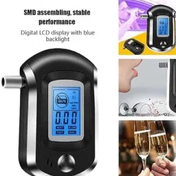 vinesto Breathalyzer Alcohol Tester –Fast&Accurate BAC Meter with LCD & 3 Free Batteries Analytical Scale image 2