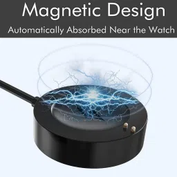 TECHGEAR Magnetic Charging Cable 0.15 m Charger Compatible with Fossil Gen 5 Smartwatch Charging USB Magnetic Cable-image-17