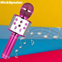 shamsa X1947 Portable Karaoke Mic and Speaker Combo for Kids Microphone-picture-8