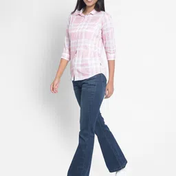 Crimsoune Club Classic Tartan Checked Pure Cotton Casual Shirt-13