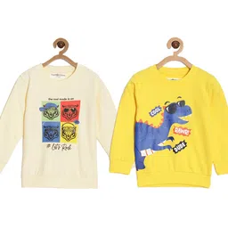 The Mom Store Kids Pack Of 2 Graphic Printed Sweatshirt-picture-16