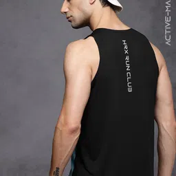 HRX by Hrithik Roshan Typography Colourblocked Running T-shirt-picture-23