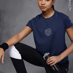 hrx by hrithik roshan HRX by Hrithik Rapid-Dry Roshan Raglan Sleeves Running T-shirt-picture-25