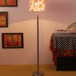 New Era Multicolor Drum Cotton Designer Steel Floor Lamp For Home Decor-picture-42