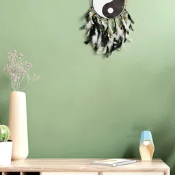 DULI Black & White Printed Yin & Yang Dream Catcher-54
