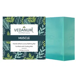 VEDANUM Handmade Cooling Soap with Muscle Power 75gm-35