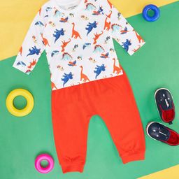 Pantaloons Baby Infant Boys Printed Pure Cotton T-shirt with Pyjamas-22