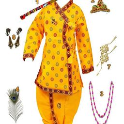 RAJ FANCY DRESSES Unisex Kids Conversational Printed Dhoti Pants-35