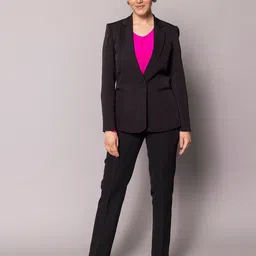 PowerSutra Notched Lapel Single-Breasted 2-Pieces Suits-34
