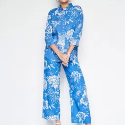 AND Floral Printed Shirt With Trousers-image-22