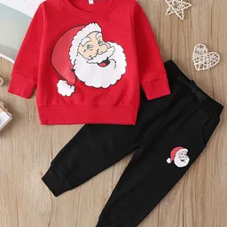 Googo Gaaga Girls Graphic Printed Pure Cotton Sweatshirt with Joggers-image-34