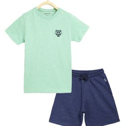 Campana Boys Pure Cotton T-shirt with Shorts-image-39