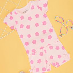 Pantaloons Baby Girls Floral Printed Pure Cotton Top With Shorts-picture-38