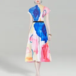 JC Collection Women Printed Top & Skirt Co-Ords-image-85