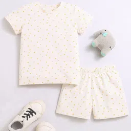 Nino Bambino Boys Organic Cotton Printed T-shirt with Shorts-picture-16