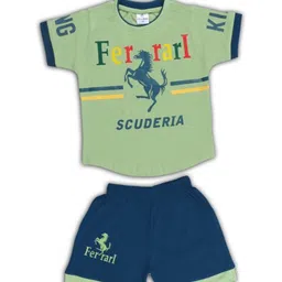 BAESD Boys Printed T-shirt with Shorts-image-23