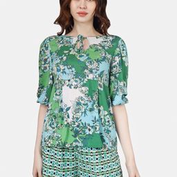 Sukshat Floral Printed Top With Shorts-picture-15