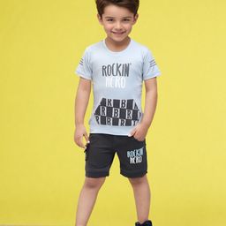 Toonyport Boys Printed Pure Cotton T-shirt With Short-picture-27