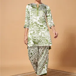 Marigold Lane Printed Top & Palazzo Co-Ords Set-picture-1