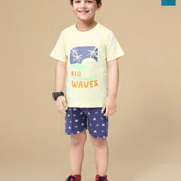 Toonyport Boys Printed T-shirt With Short-image-11