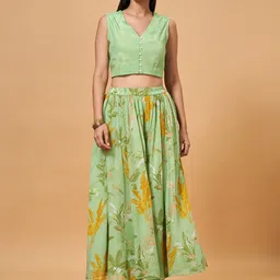Marigold Lane Printed Top With Palazzos Co-Ords-image-78