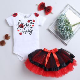 TINY MINY ME Girls Embellished Top with Skirt-picture-13