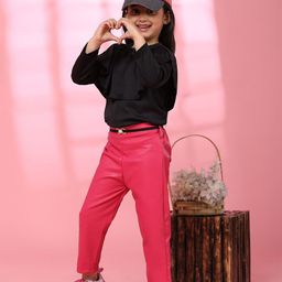 Ameeha Girls Top with Trousers-image-75
