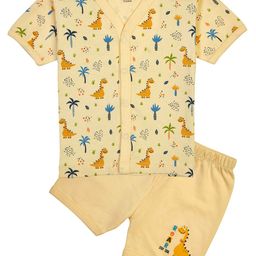 BAESD Boys Printed V-Neck T-shirt With Short-image-79