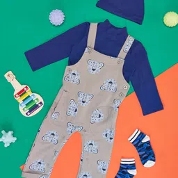 YU by Pantaloons Boys Printed Pure Cotton Romper-image-88