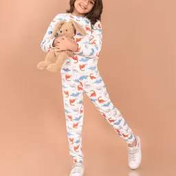 LilPicks Girls Printed Sweatshirt and Jogger-image-38