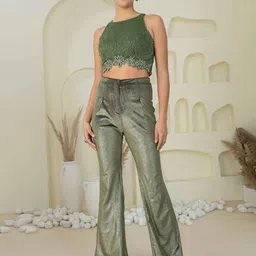 Kanchi Khurana Couture Top With Trouser Co-Ords Set-picture-5