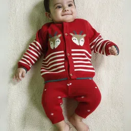 Greendeer Kids Pure Cotton Sweater With Jogger-image-14