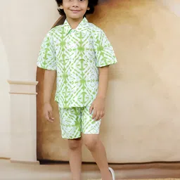 Ka-mee Boys Printed Shirt with Shorts-image-78
